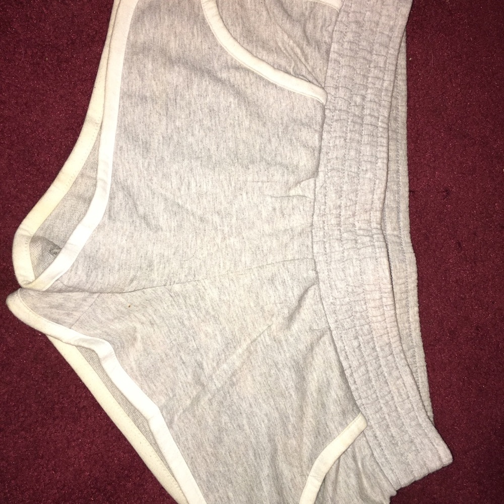 Short shorts. Lightweight sweatshirt material Sz M